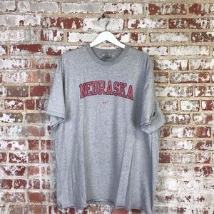 y2k Nebraska Nike 2xL tee shirt